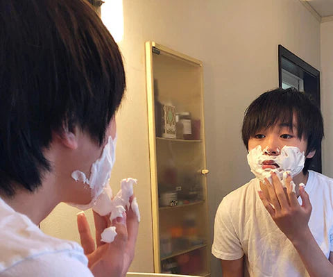 中学・高校生男子に教える髭剃り~10代からのシェービング