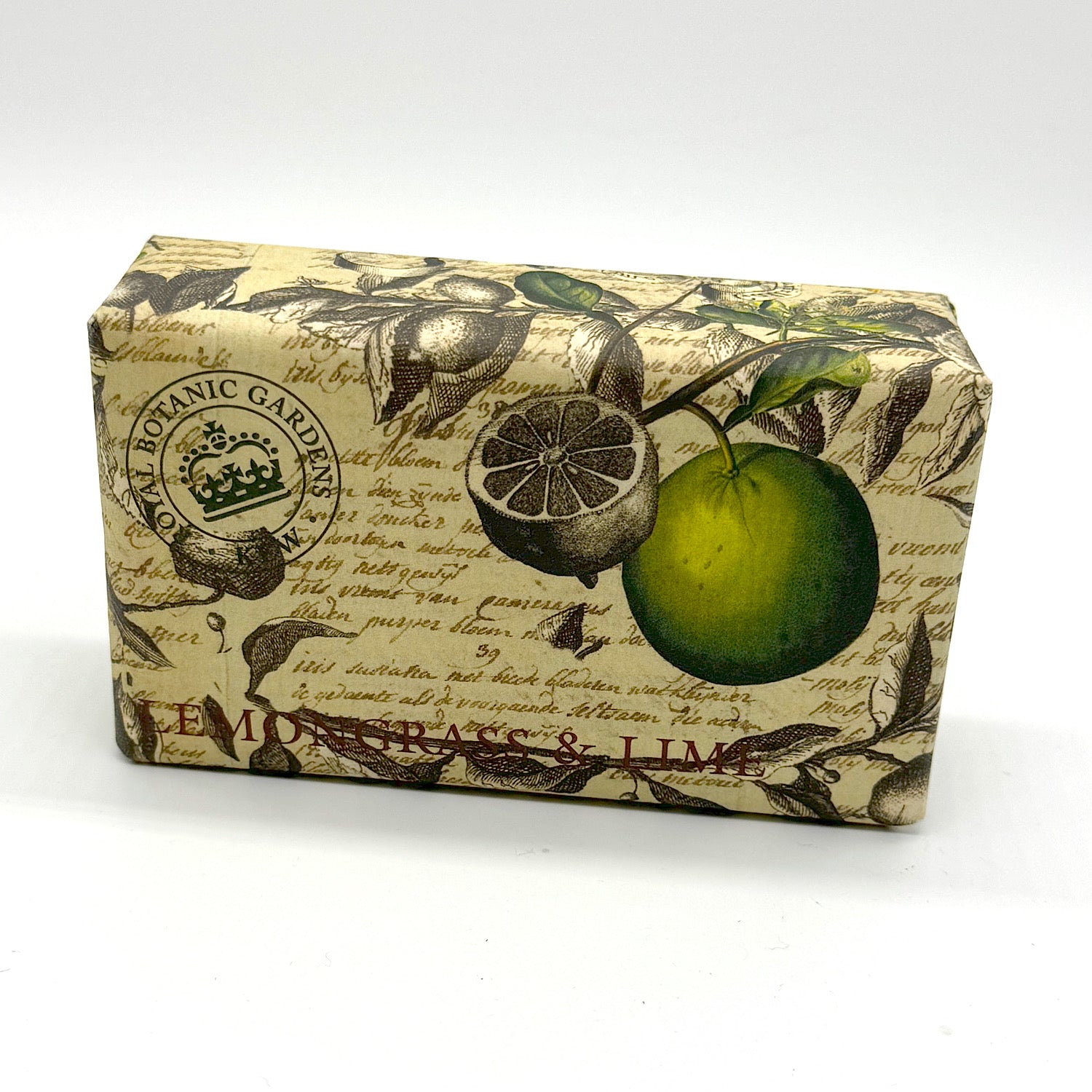 ENGLISH SOAP COMPANY Scrub Soap Lemongrass & Lime / KEW GARDEN SERIES