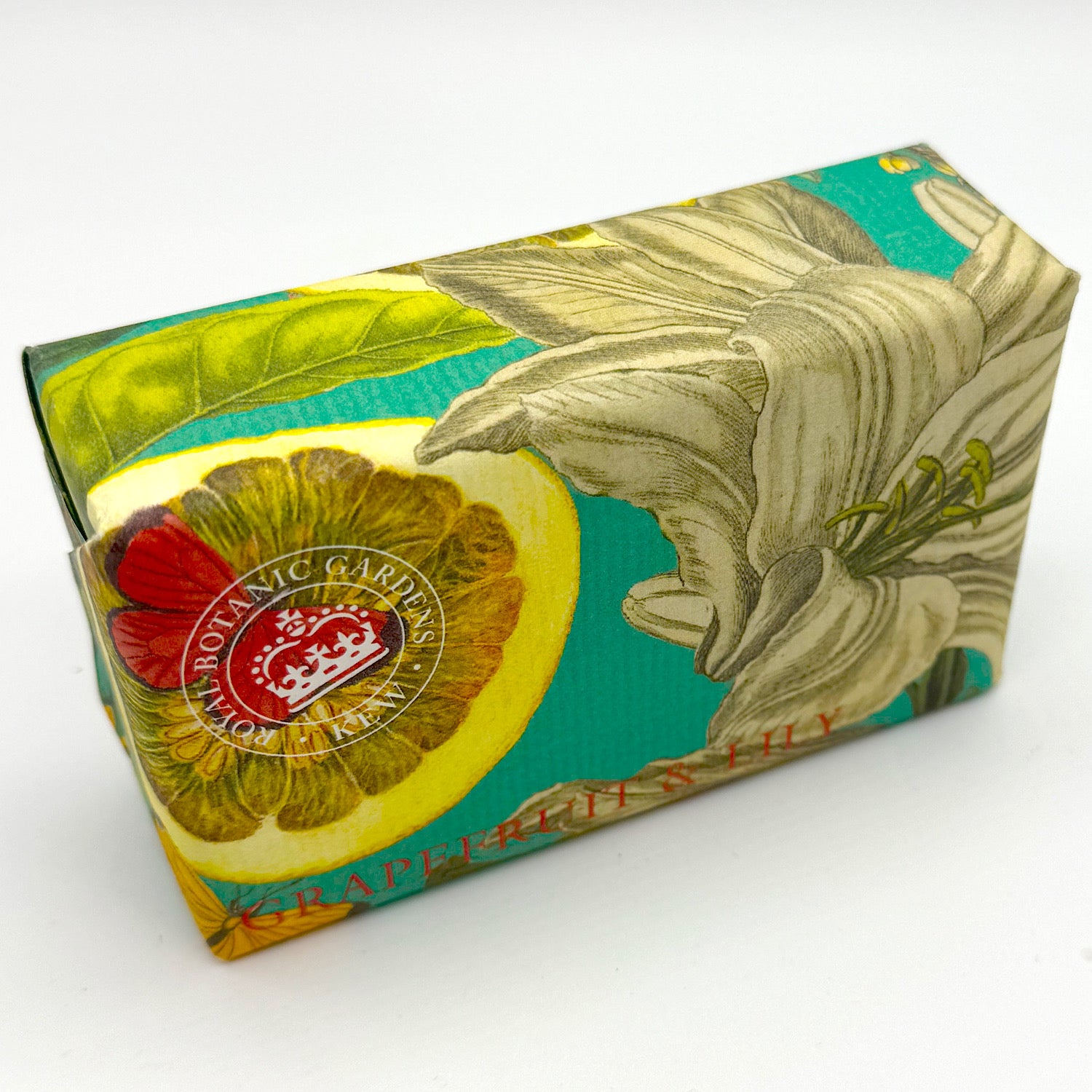 ENGLISH SOAP COMPANY Luxury Shea Soap Grapefruit & Lily / KEW GARDEN SERIES