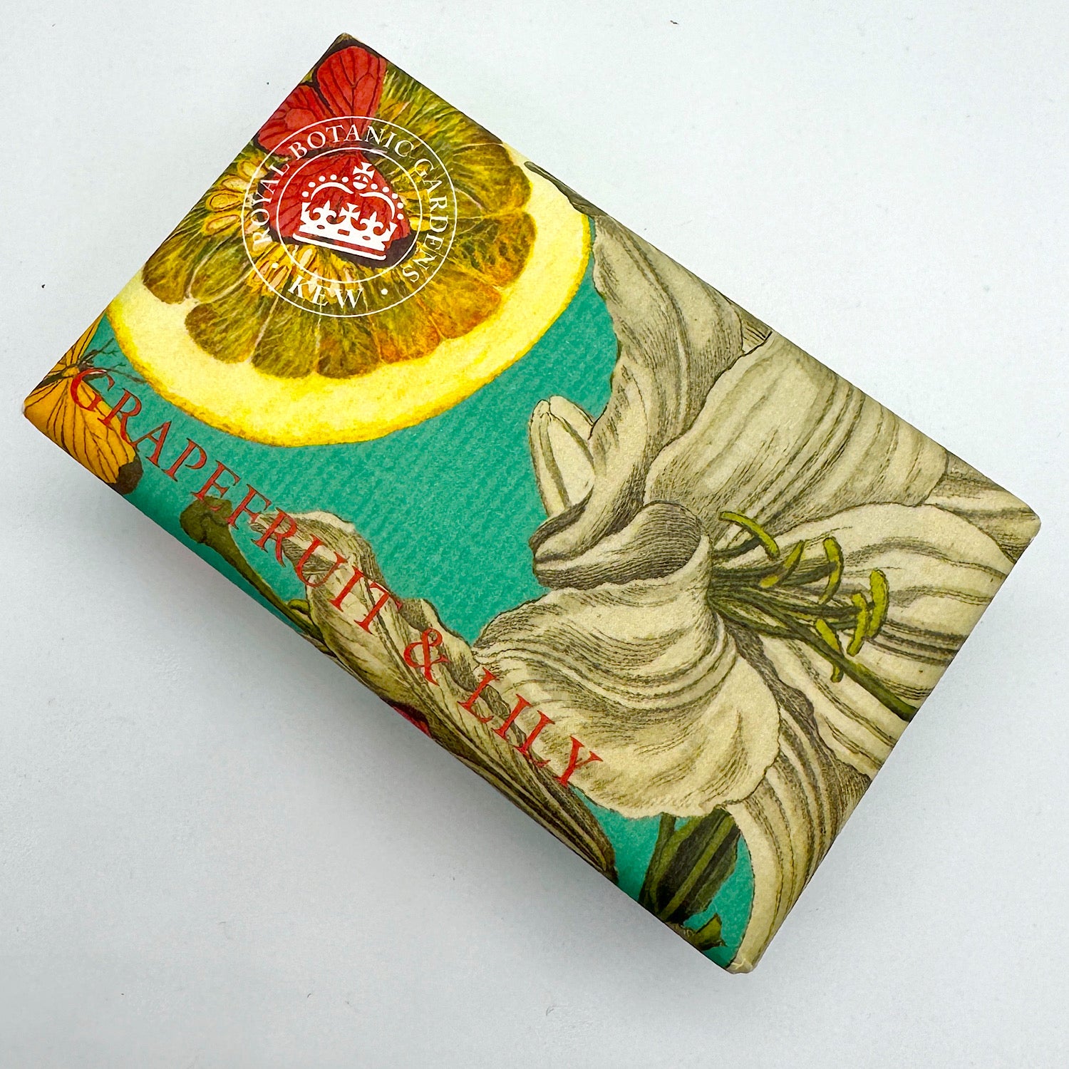 ENGLISH SOAP COMPANY Luxury Shea Soap Grapefruit & Lily / KEW GARDEN SERIES