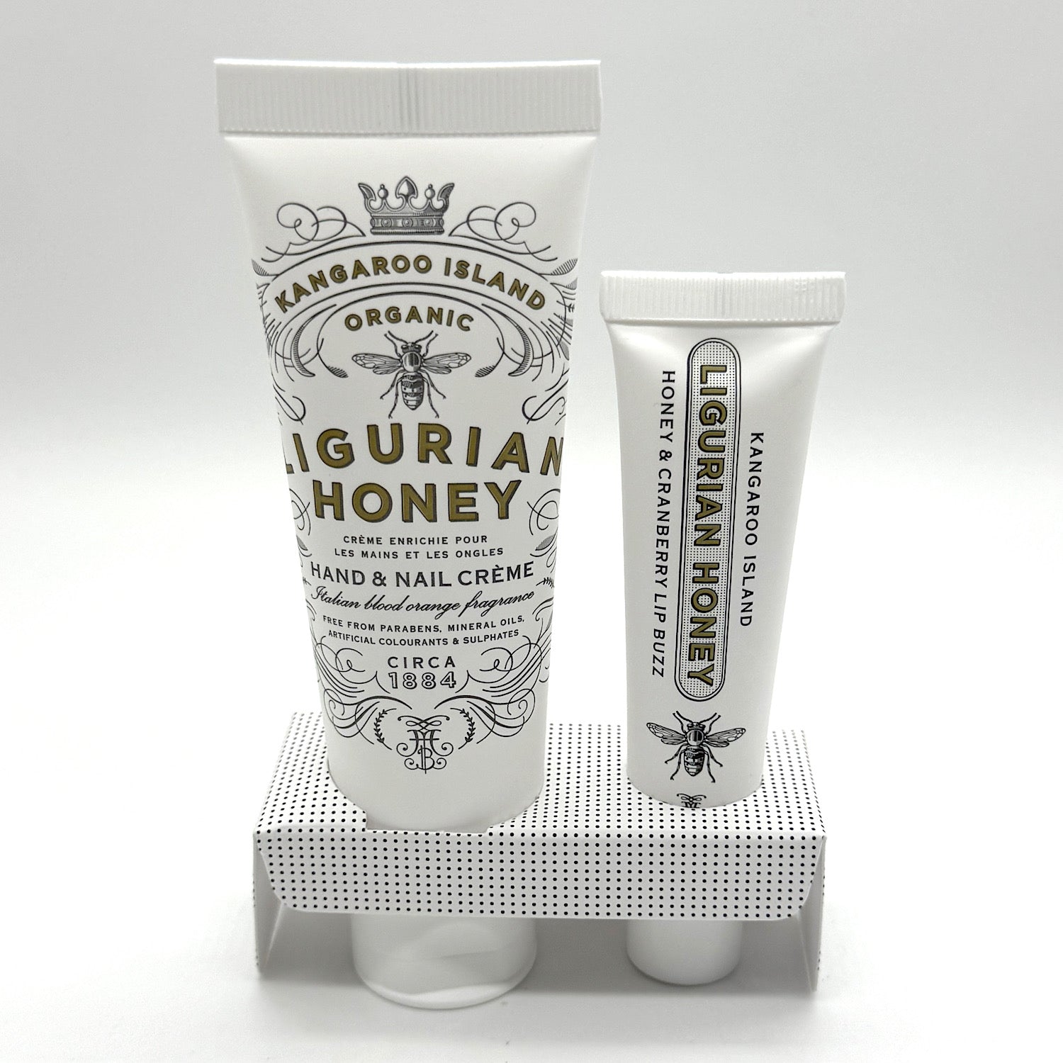 LIGURIAN HONEY Ligurian Honey Essential Duo Pack (Lip Balm/Mini Hand Cream)