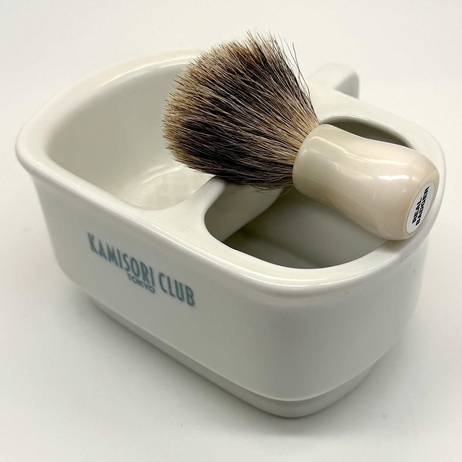 Classical Shaving Starter Kit Mini Shaving Brush Pearl White Limited Edition 6pcs