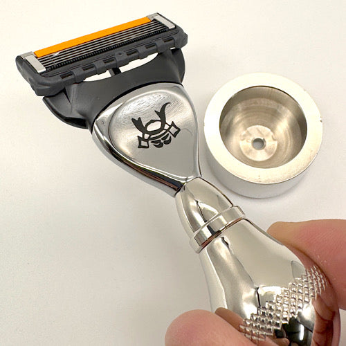 MICRO DUOMO rasoio Luna d'argento KABUTO for REGALO