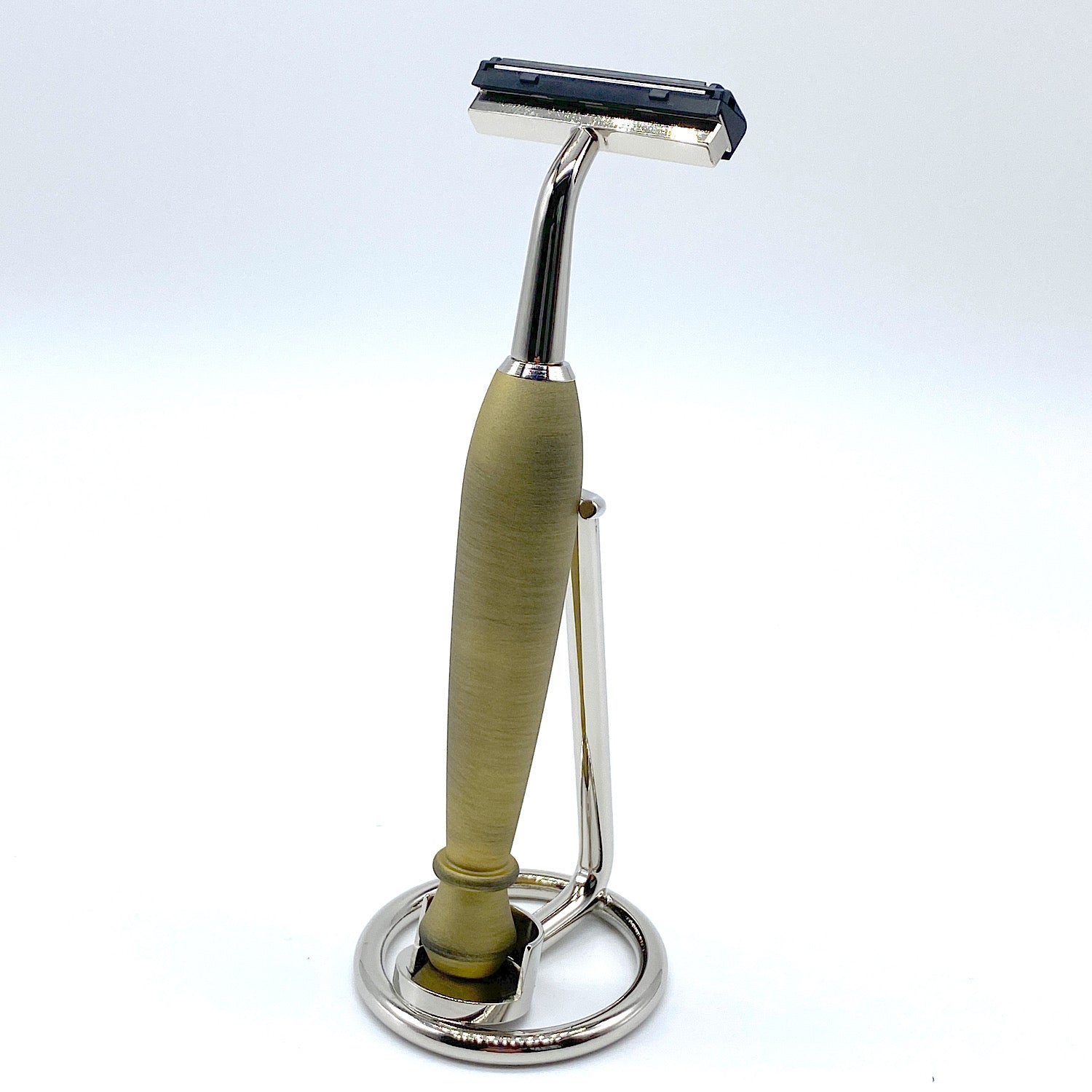 Classical 2 -blade+latest 5 -piece blade can be used/ razor club limited to Italy 2in1 razor RA352T OLD FLORENCE OTTONE Invecchiato Named service