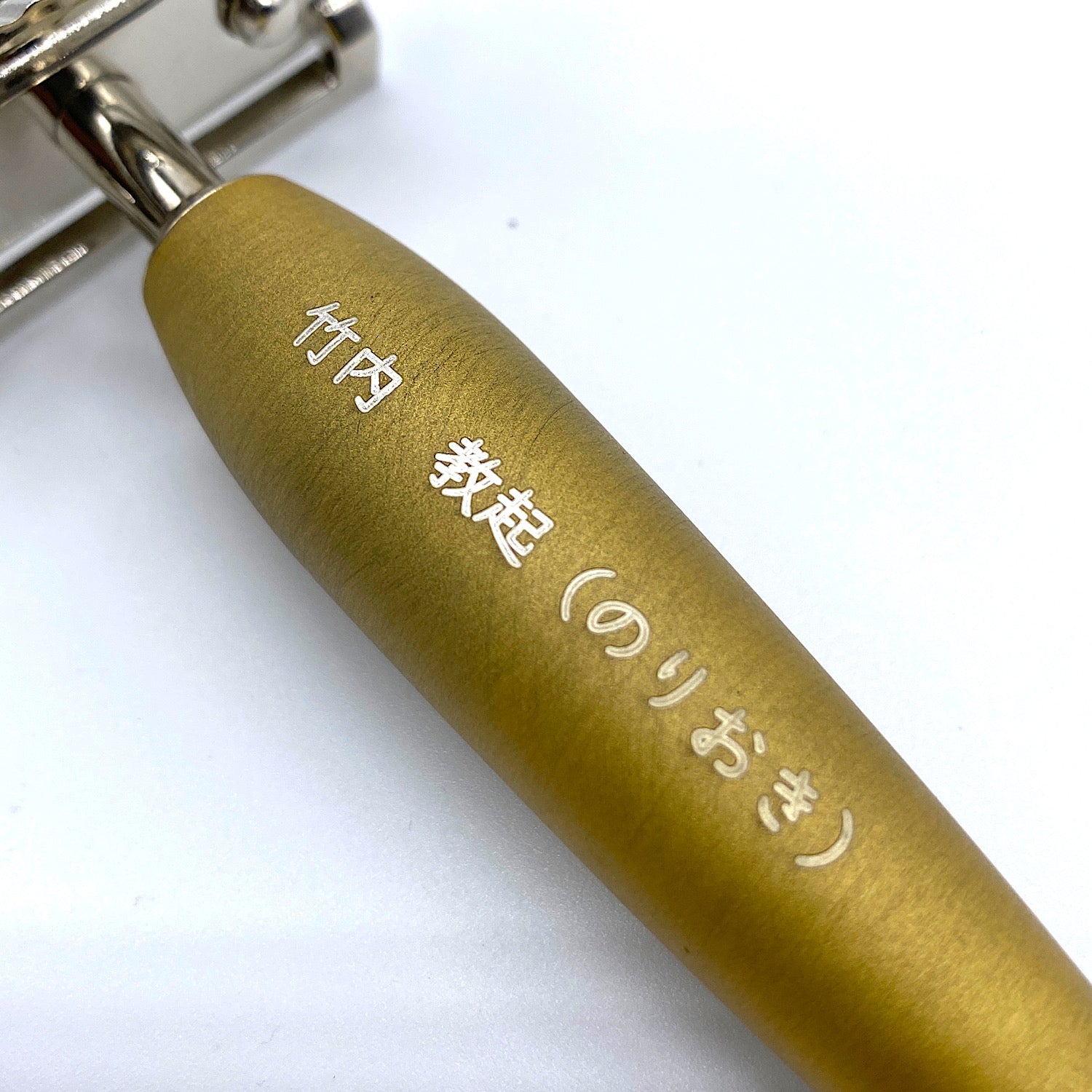 Classical 2 -blade+latest 5 -piece blade can be used/ razor club limited to Italy 2in1 razor RA352T OLD FLORENCE OTTONE Invecchiato Named service