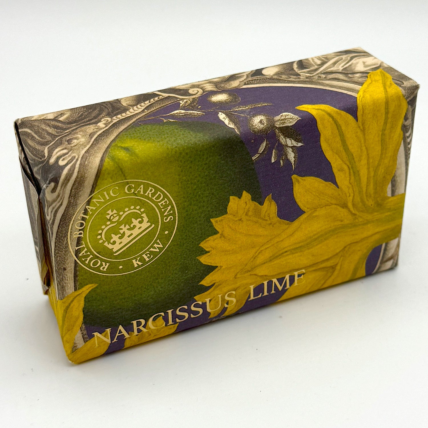 ENGLISH SOAP COMPANY Luxury Shea Soap Narcissus Slime / KEW GARDEN SERIES