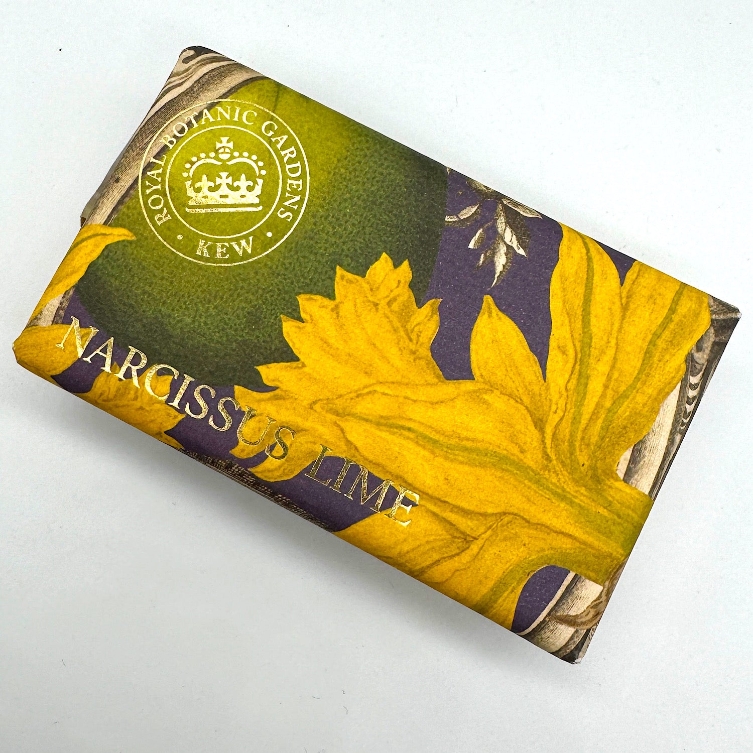 ENGLISH SOAP COMPANY Luxury Shea Soap Narcissus Slime / KEW GARDEN SERIES