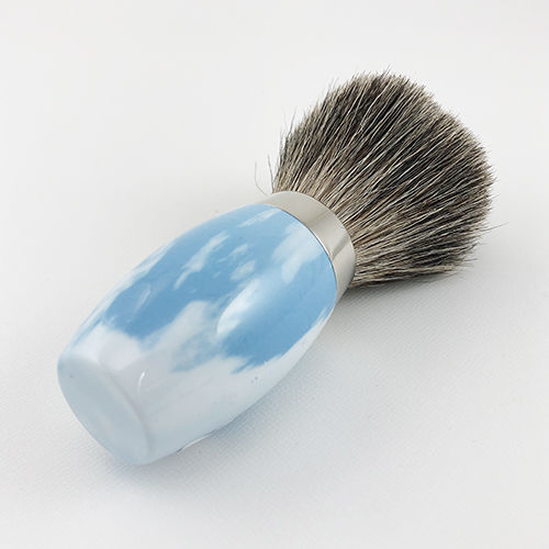 Shaving brush (bleeding hair) Earth Silver Tip Brush B206