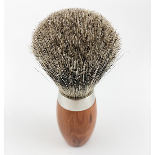 シェービングブラシ(アナグマ毛) LEGNO SILVER TIP BRUSH B202