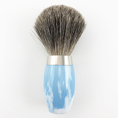 Shaving brush (bleeding hair) Earth Silver Tip Brush B206