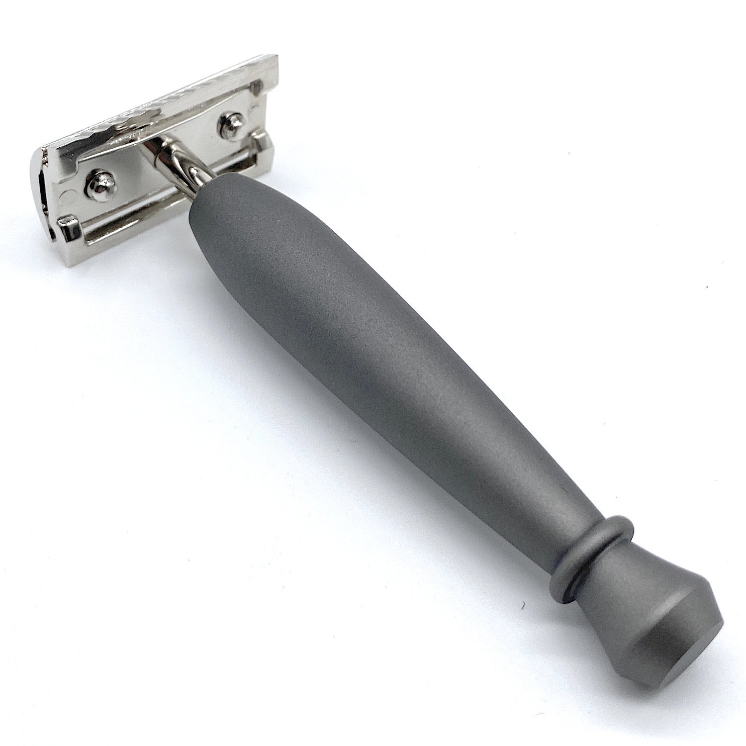 Razor Club Original Double -Blade Razor [Name Including Service / Gift Optimal] Antracite Testina