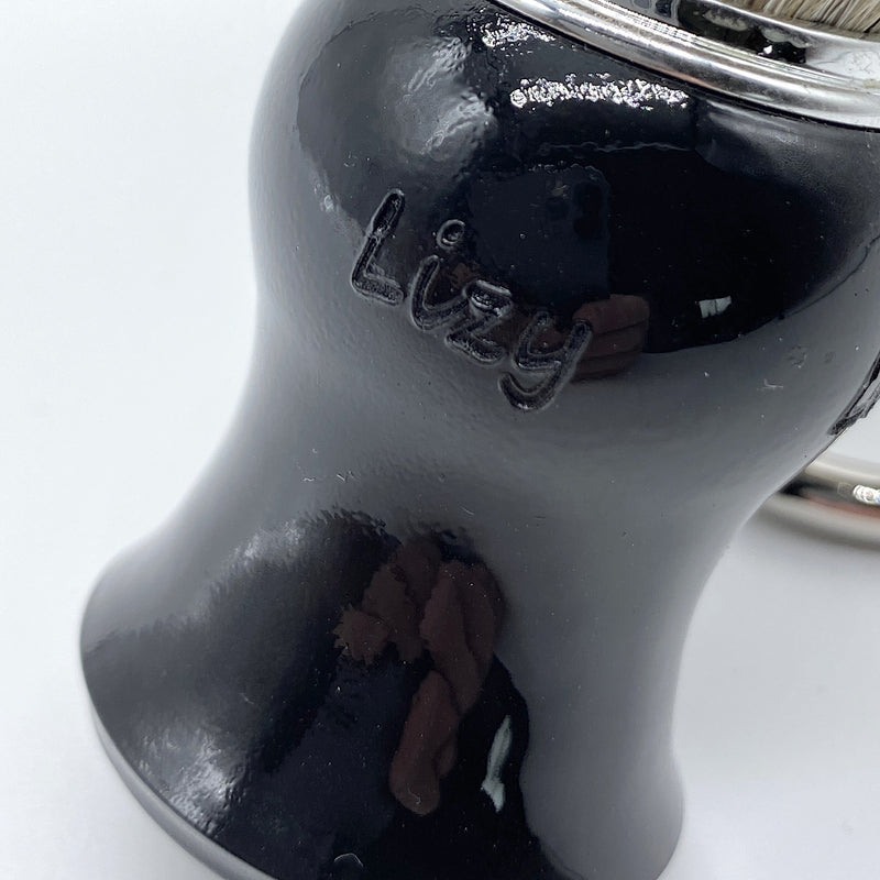 えっ！洗顔ブラシにも。モコモコ泡が特徴【名入れ可/ギフト】カミソリ倶楽部オリジナルイタリア製シェービングブラシ　名入れサービス付き