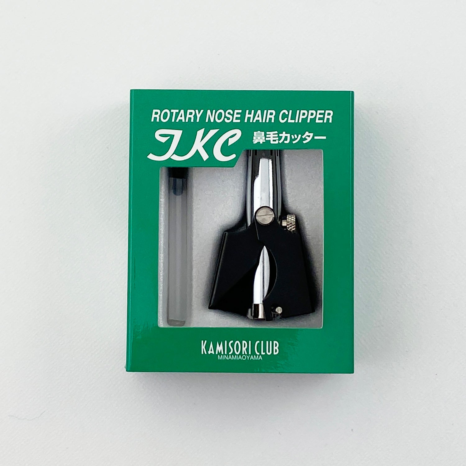 TKC nose hair cutter (manual type) Nose -haired clipper that requires old -fashioned care inherited from the era of "Showa"